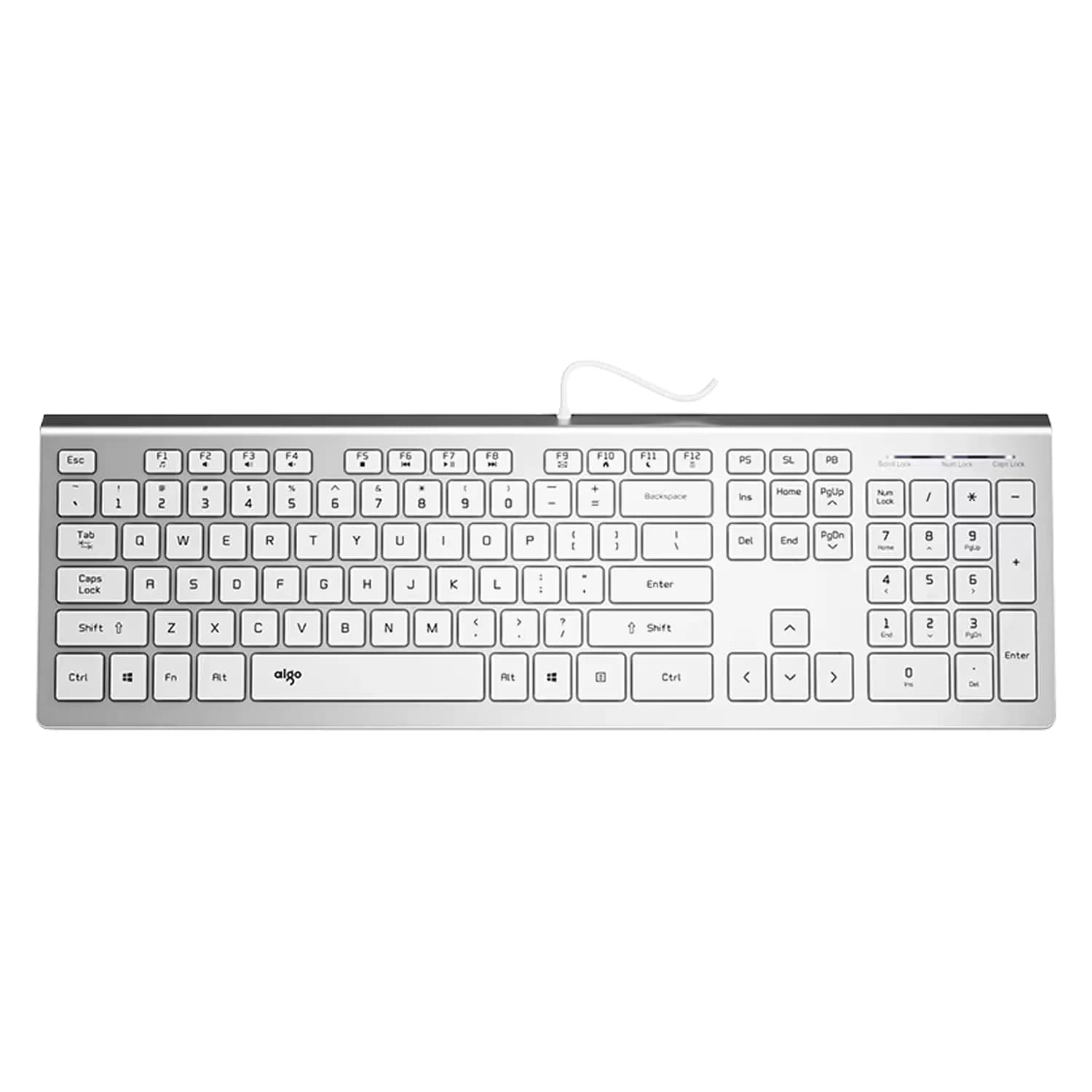 Aigo-E-Darkflash Teclado Aigo V700 - Prata