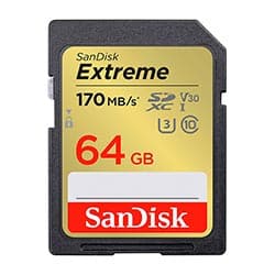 Sandisk Cartao Sd Sandisk Extreme U3 V30 64GB
