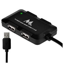 Mtek Hub Usb Mtek Hb 8102B Portas Preto