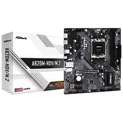 ASRock Placa Mãe Asrock A620M-HDV/M.2 DDR5 Socket AM5 Chipset AMD A620 Micro ATX