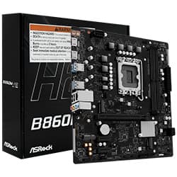 Intel Placa Mãe Asrock B860M-H2 DDR5 Socket LGA 1851 Chipset Intel B760 Micro ATX