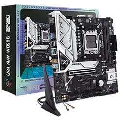 Asus Placa Madre B650M Ayw AM5 DDR5 Micro Atx Wi Fi