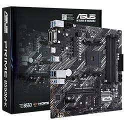 Asus Placa Mae Prime B550M Socket AM4 Vga DDR4