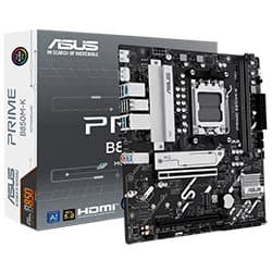 AMD Placa Mãe Asus Prime B850M-A Socket AM5 Chipset AMD B850 DDR5 Micro ATX
