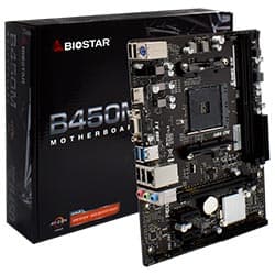 Biostar Placa Mae Biostar B450MHP Socket AM4 Vga DDR4