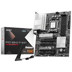 Msi Placa Mae Msi Pro B840 Wi Fi Socket AM5 DDR5