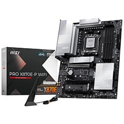 AMD Placa Mãe MSI Pro X870E-P WiFi DDR5 Socket AM5 Chipset AMD X870E ATX