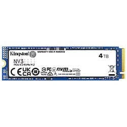 Acessório · Kingston SSD M.2 Kingston 4TB NVMe PCIe 4.0 - SNV3S/4000G