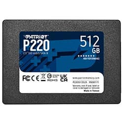 Acessório · Patriot Ssd Patriot P220 512GB