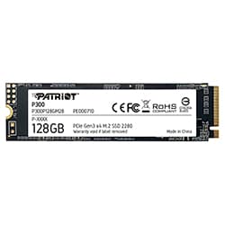 Acessório · Patriot SSD M.2 Patriot P300 128GB NVMe PCIe Gen 3 - P300P128GM28