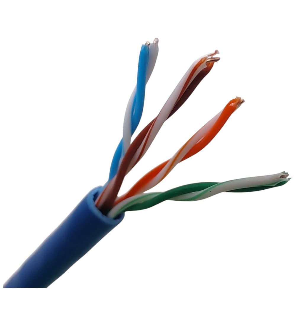 Iuron Cabo Iuron CAT5E Utp 4P 24AWG Cobre 305M Azul