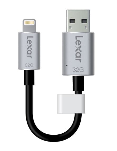 Apple Lexar Jumpdrive C25I Iphone Usb LJDC25I Bnl 32GB