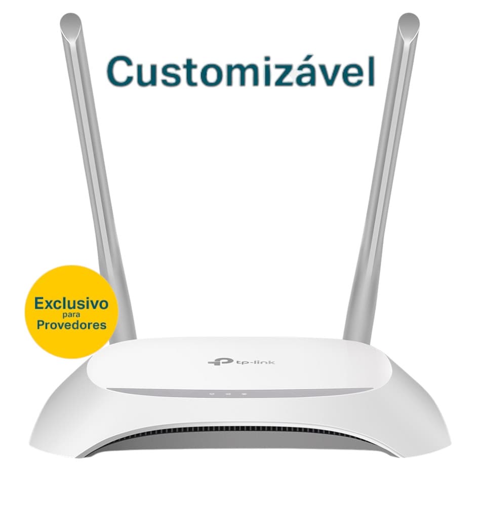 Acessório · Tp-link Tp Link Router Tl WR840N Provedor 300MBPS