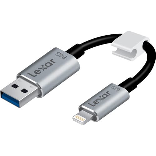 Apple Lexar Jumpdrive C25I Iphone Usb LJDC25I Bnl 64GB