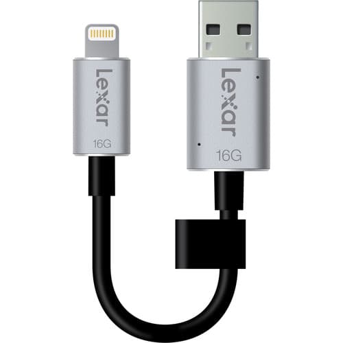 Apple Lexar Jumpdrive C20I Iphone Usb LJDC20I 16GBBNL 16GB
