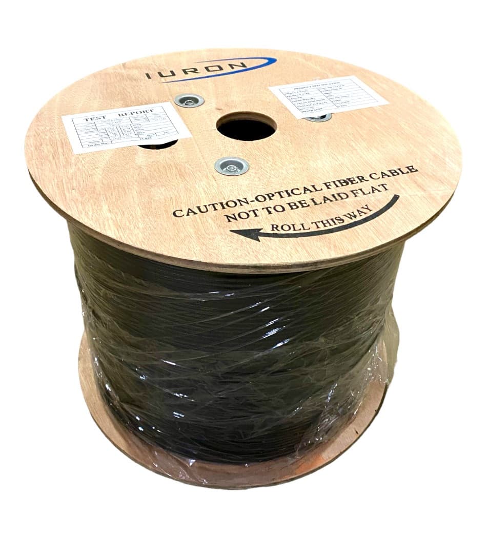 Iuron Cabo Drop Fibras G652D Sm 2KM Metal Iuron