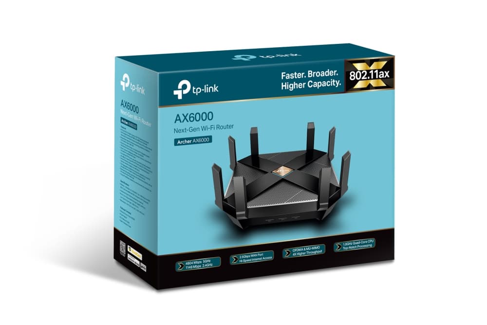 Tp-link Tp Link Archer AX6000 Router Band Mu Mimo Giga
