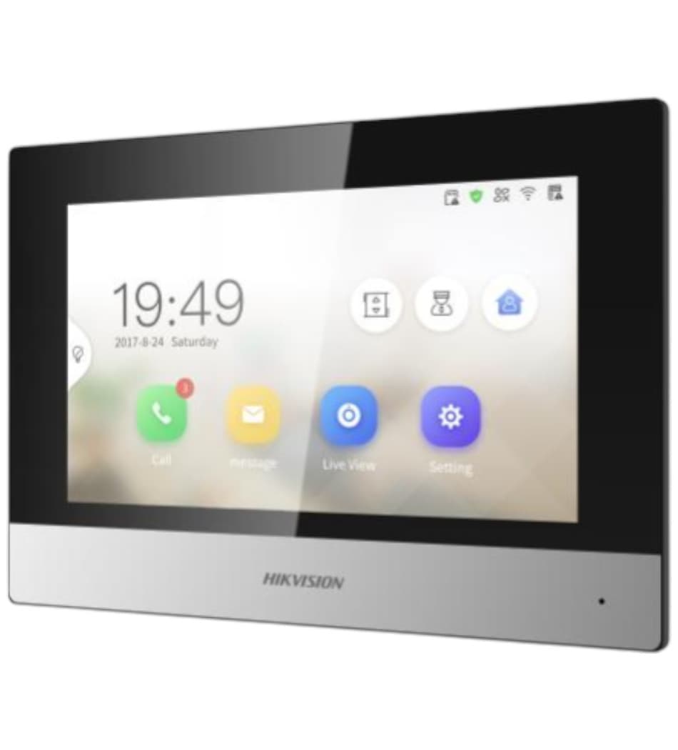 Acessório · Hikvision Interfone Ip Monitor Touch KH6320 WTDE1