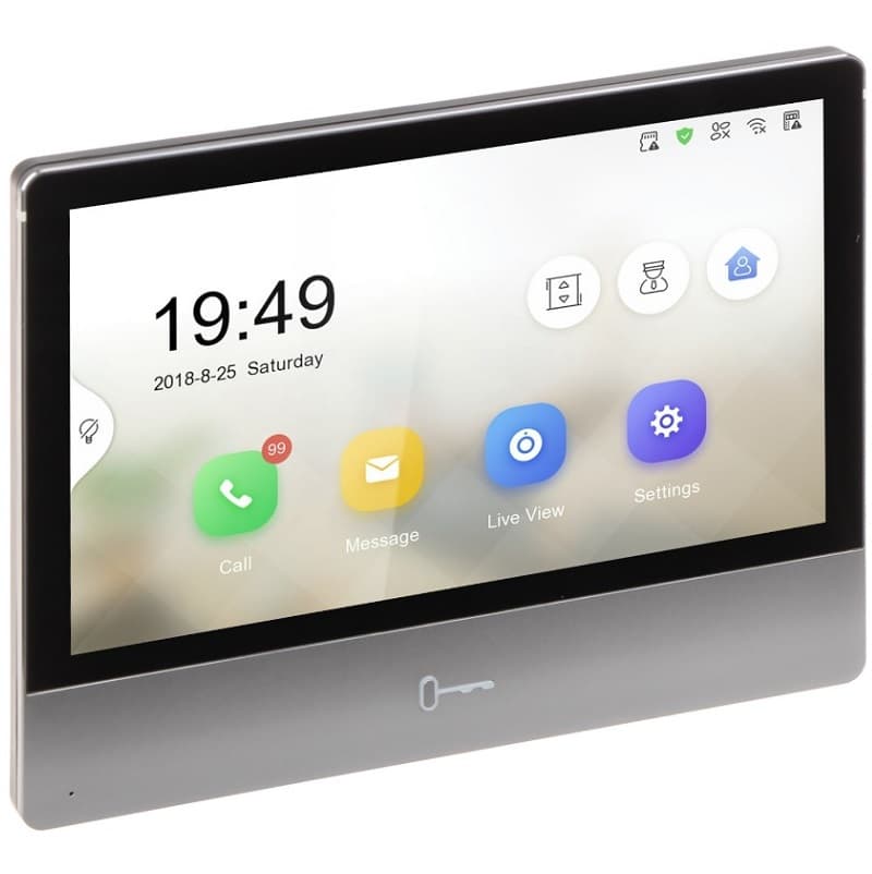 Acessório · Hikvision Interfone Ip Monitor Touch KH8350 WTE1