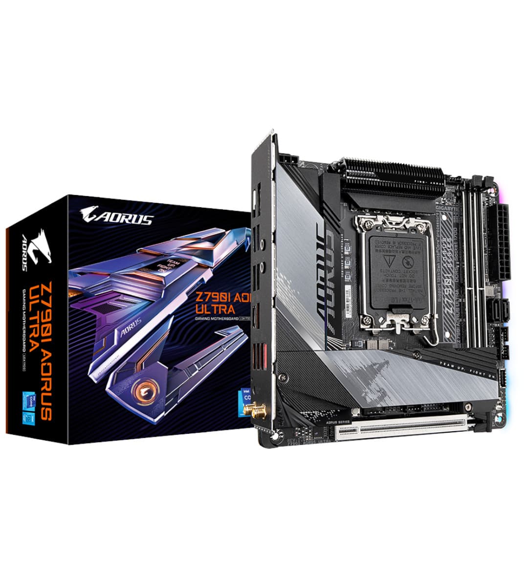 Acessório · Gigabyte Mb Gigabyte Z790I Aorus Ultra DDR5 Dp Hdmi Usb