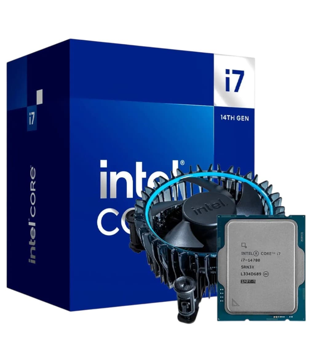 Acessório · Intel Cpu Intel I7 1GHZ 33MB LGA1700 14AGER Cooler