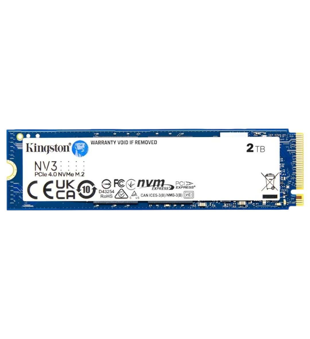 Acessório · Kingston Ssd Kingston Nvme NV3 Pcie 5000MB 2048GB