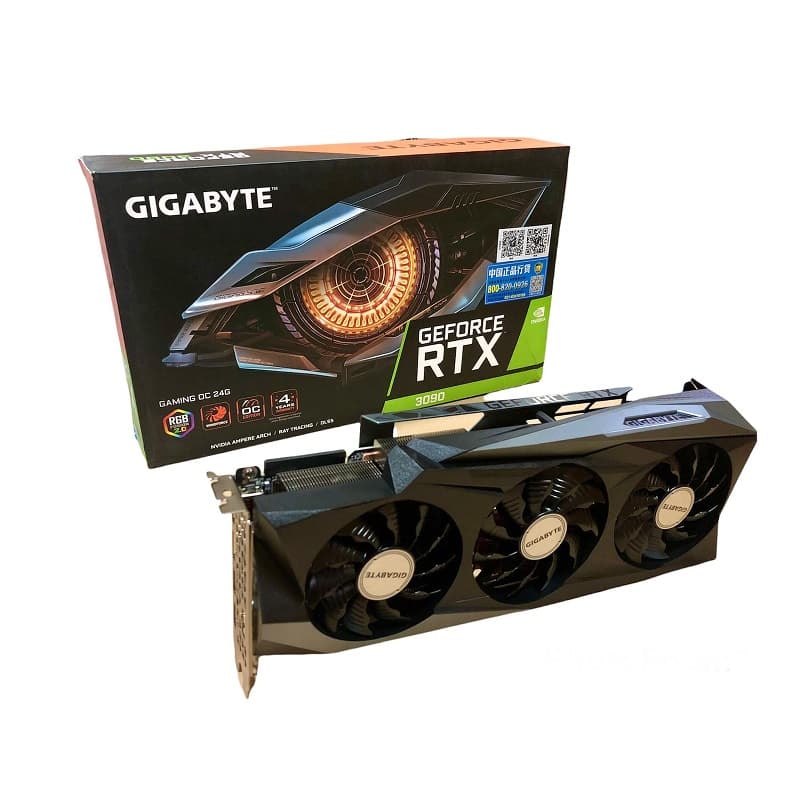 Gigabyte Placa Video RTX3090 1755MHZ GDDR6X Gigabyte Refur 24GB