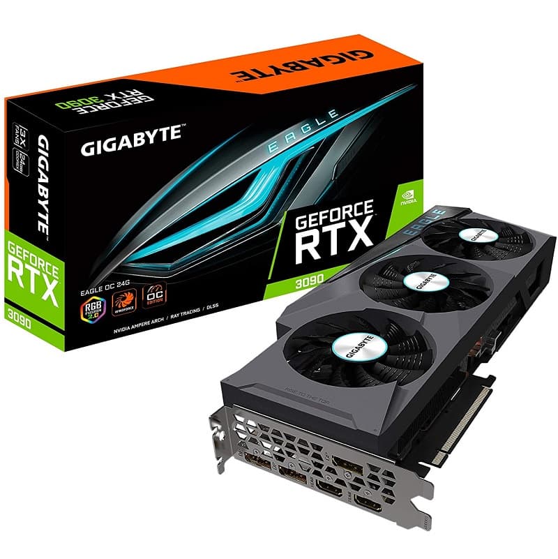 Gigabyte Placa Video RTX3090 1725MHZ GDDR6X Gigabyte Refurb 24GB