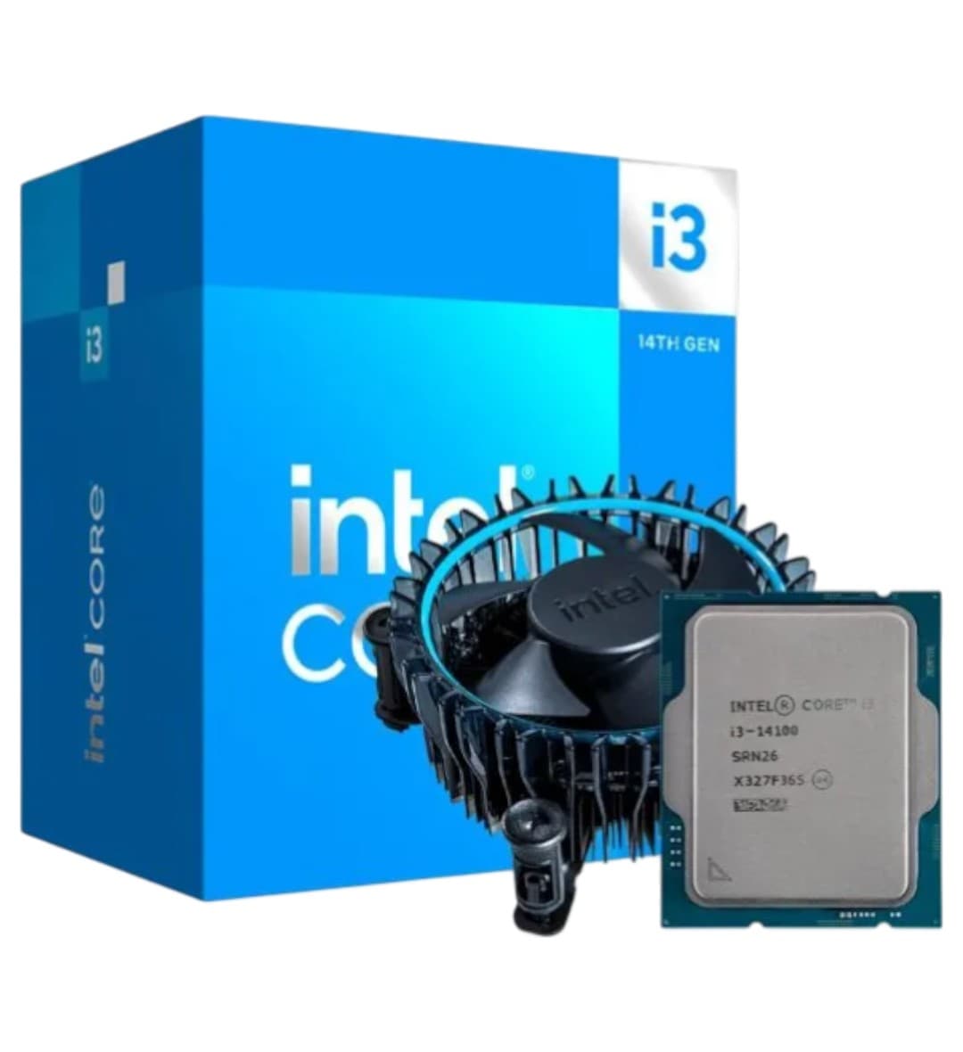 Acessório · Intel Cpu Intel I3 5HZ 12MB LGA1700 14AGER Cooler