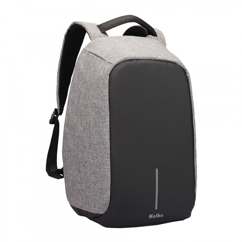 Kolke Mochila Kolke Kvm Anti Furto Usb Cinza