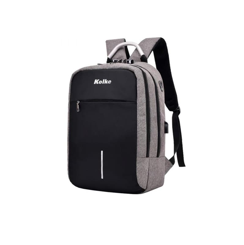 Kolke Mochila Kolke Kvm Anti Furto Usb Cinza