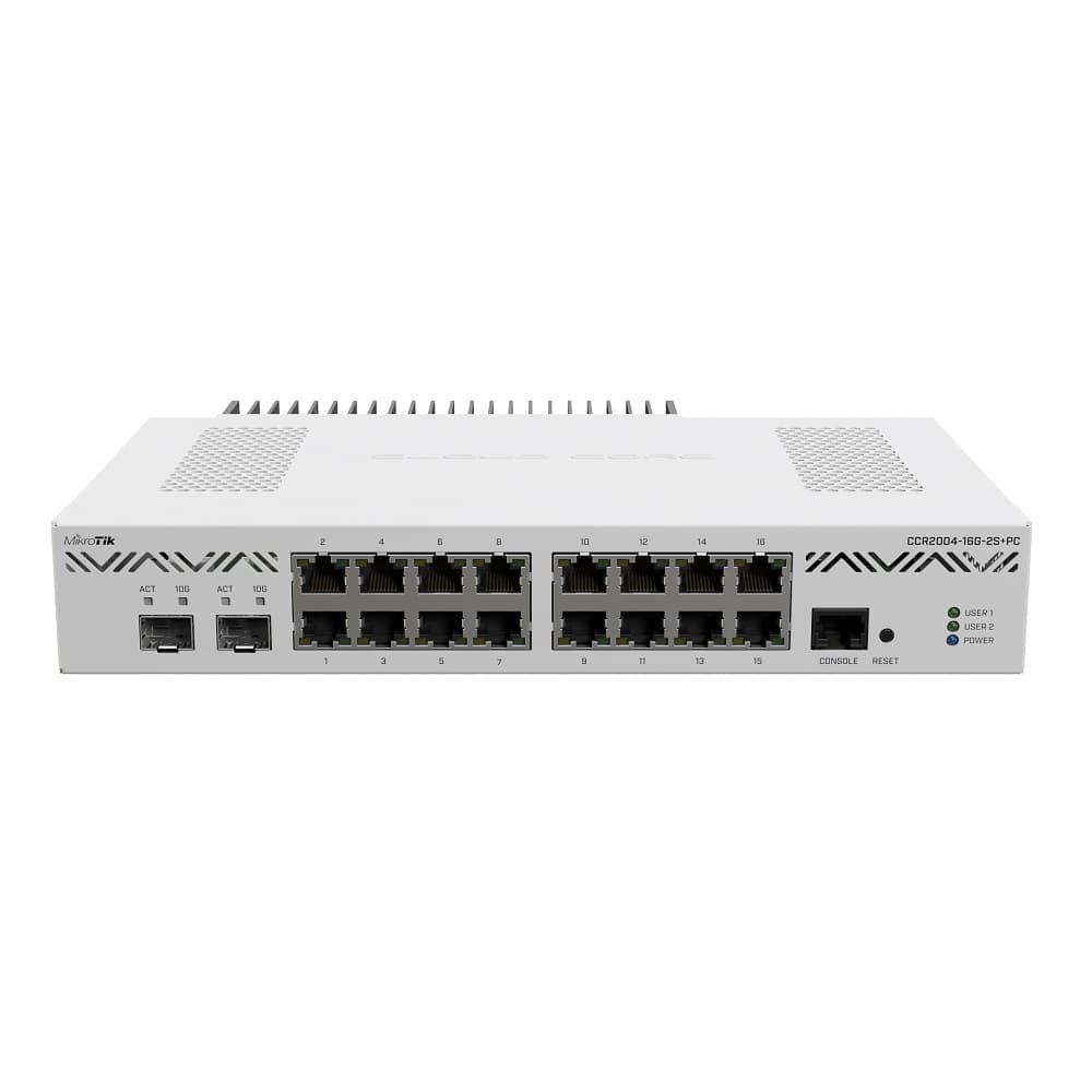 Acessório · Mikrotik Cloud Router CCR2004 2S Pc Gb Sfp