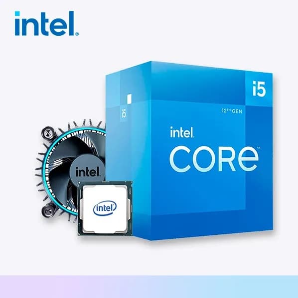 Acessório · Intel Cpu Intel I5 5GHZ 18MB LGA1700 12A Ger Cooler