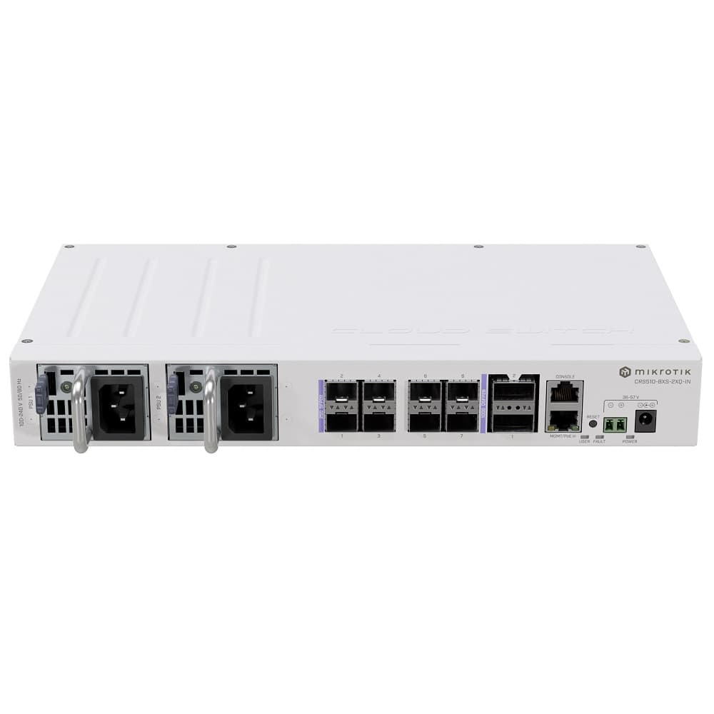 Mikrotik Cloud Router Switch CRS510 8XS 2XQ In 100GB