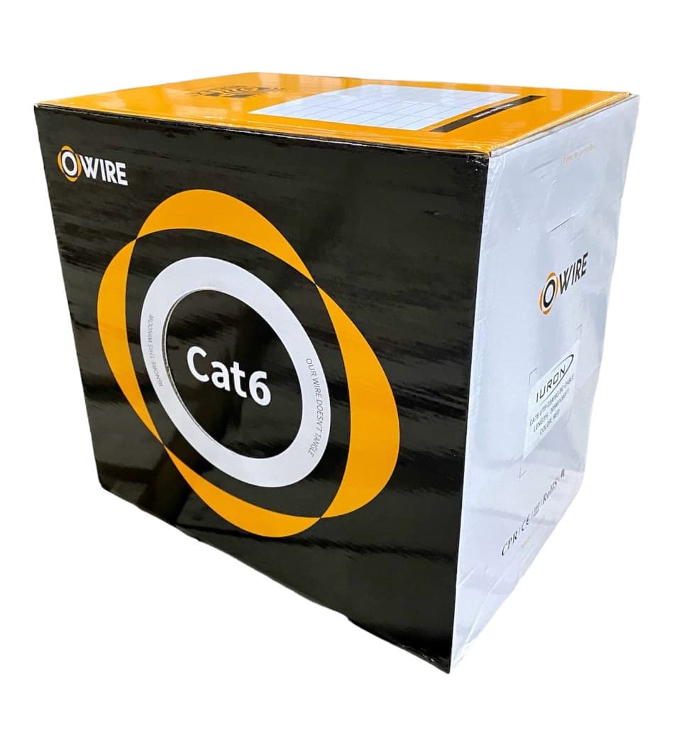 Iuron Cabo Iuron CAT6 Utp 4P 23AWG Cobre 305M Vermelho