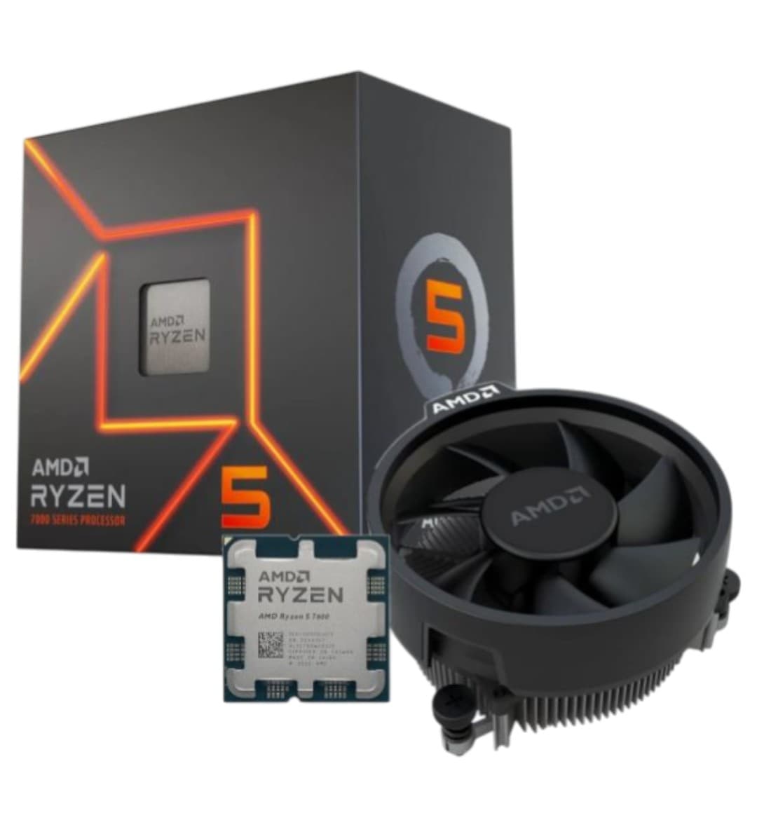 Acessório · Amd Cpu Amd AM5 Ryzen R5 AM5 1GHZ 32MB Cooler