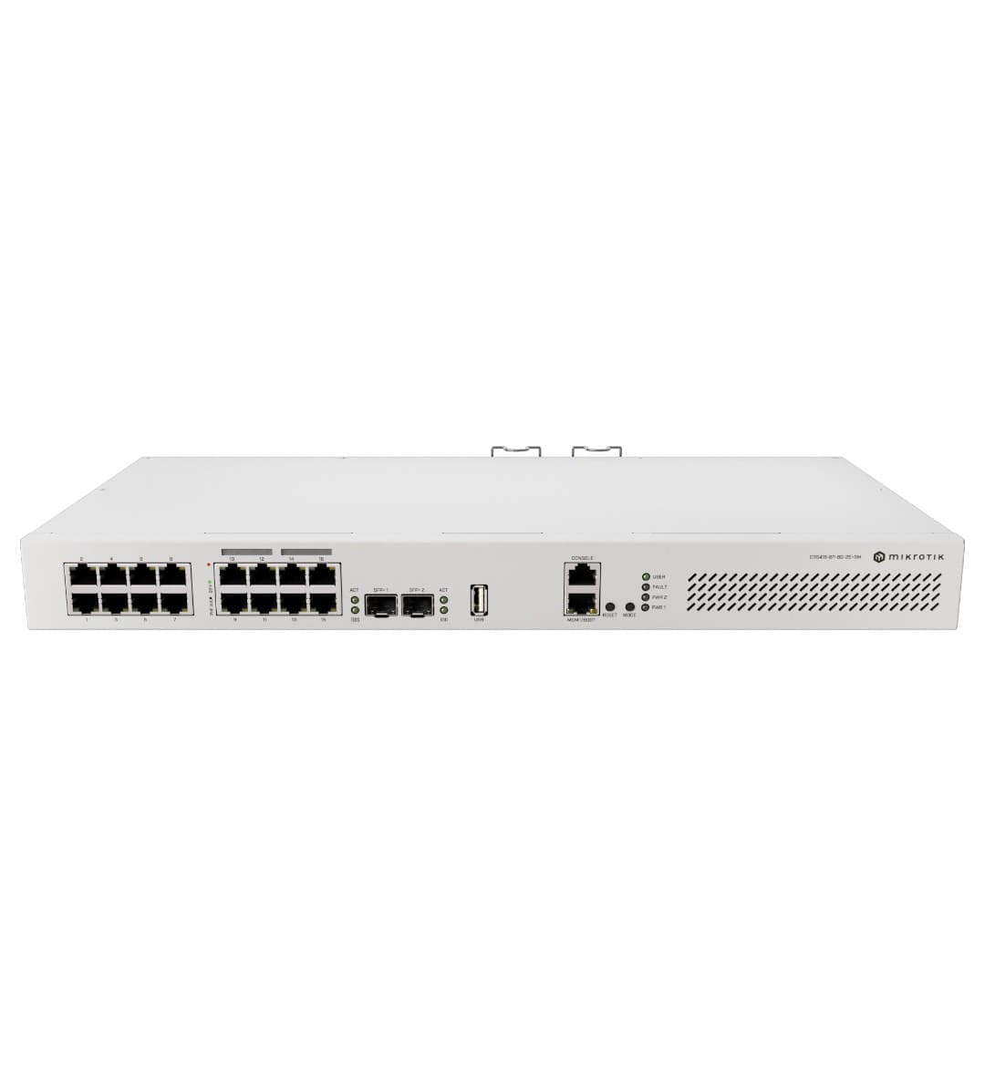 Mikrotik Cloud Router Switch CRS418 8P 2S Rm L5