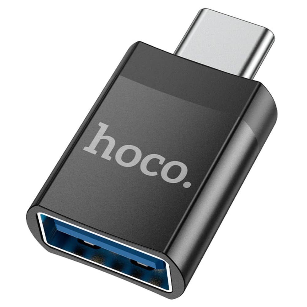 Adaptador Hoco UA17 USB-A a USB-C - Black