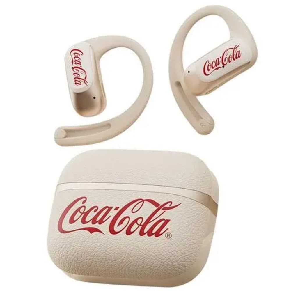 Auricular Coca Cola T32 Bluetooth - Beige