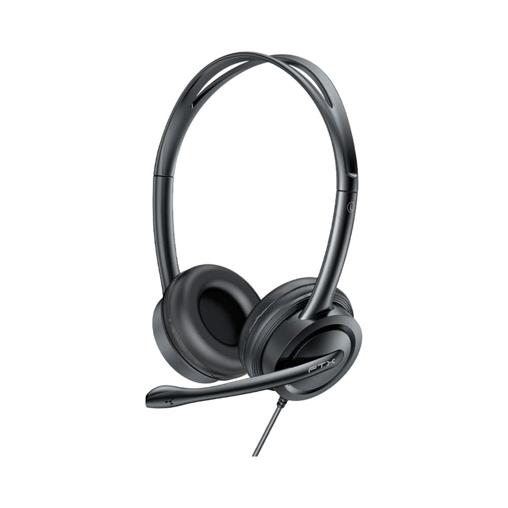 Auricular Con Microfono Ftx H91 Bk Usb