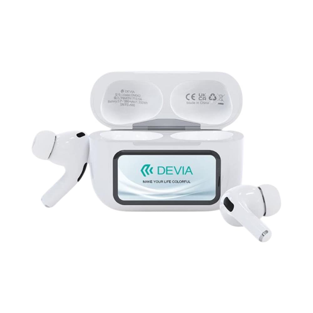 Auricular Devia Anc Tws Pro 2 Bt White