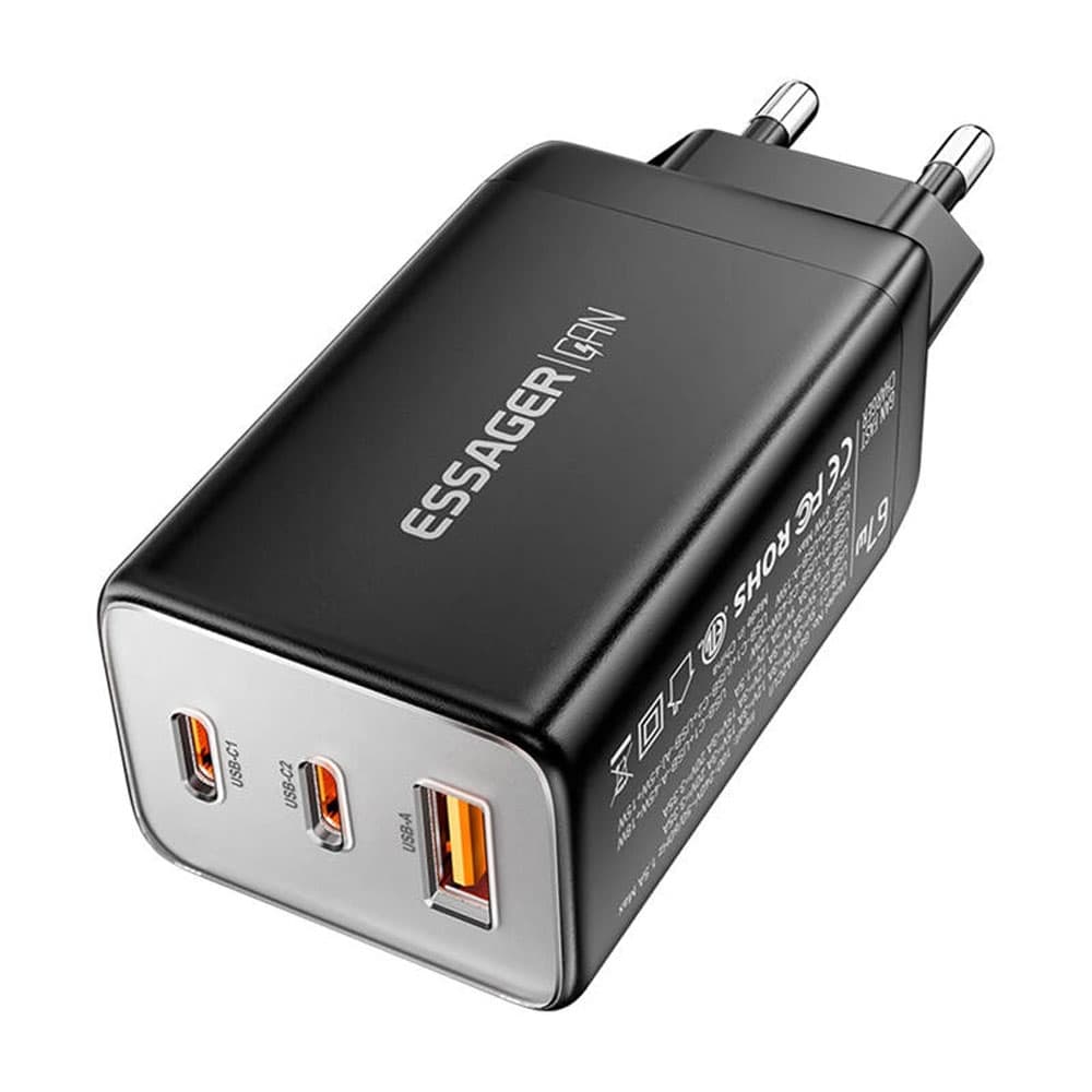Cargador Essager ECT67W-LJB01-Z 67W - Black