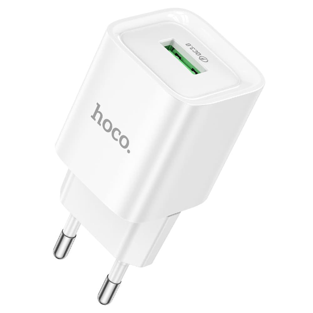 Cargador Hoco C145A QC30 USB Fuente - White