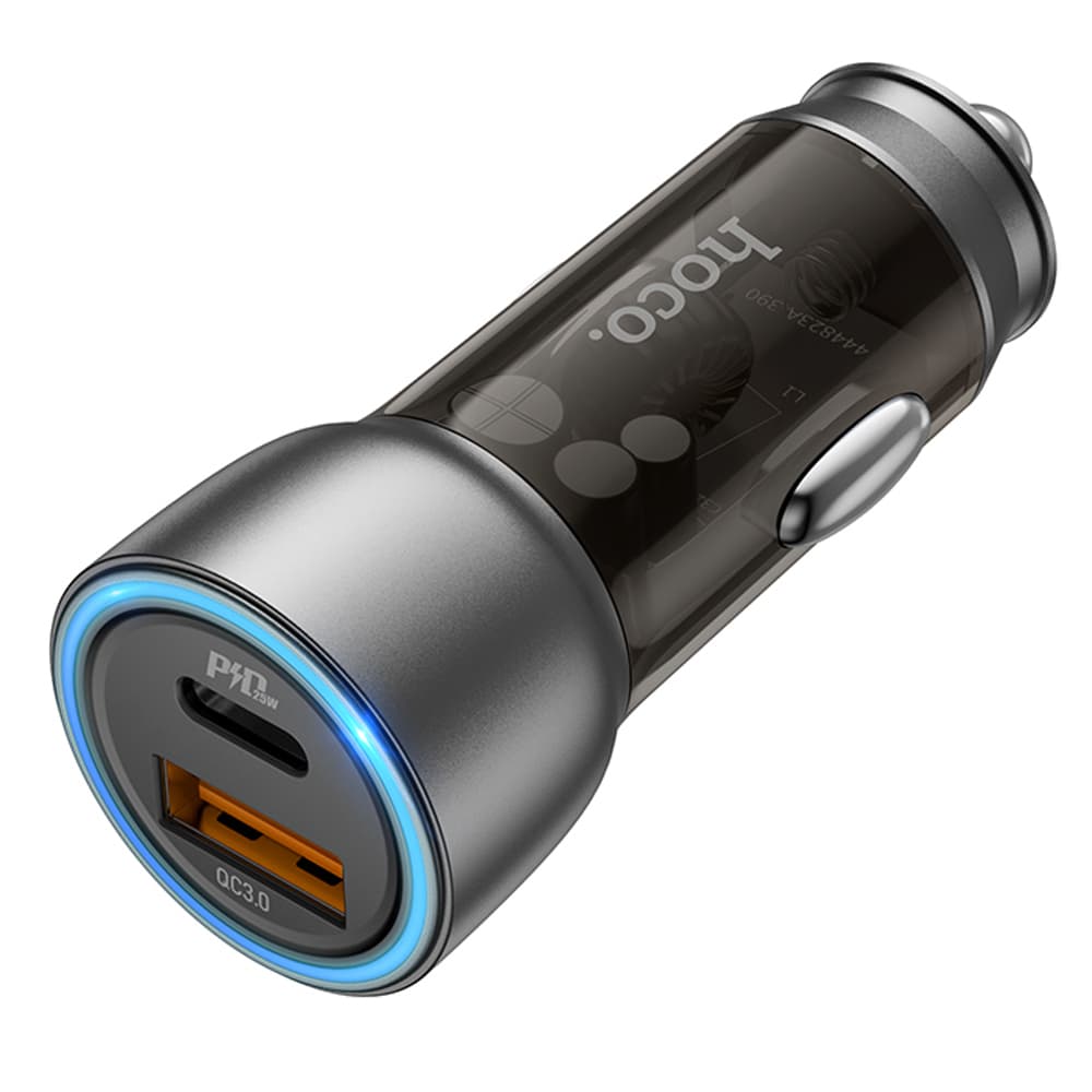 Cargador Hoco NZ8 PD25W+QC3.0 43W - Black