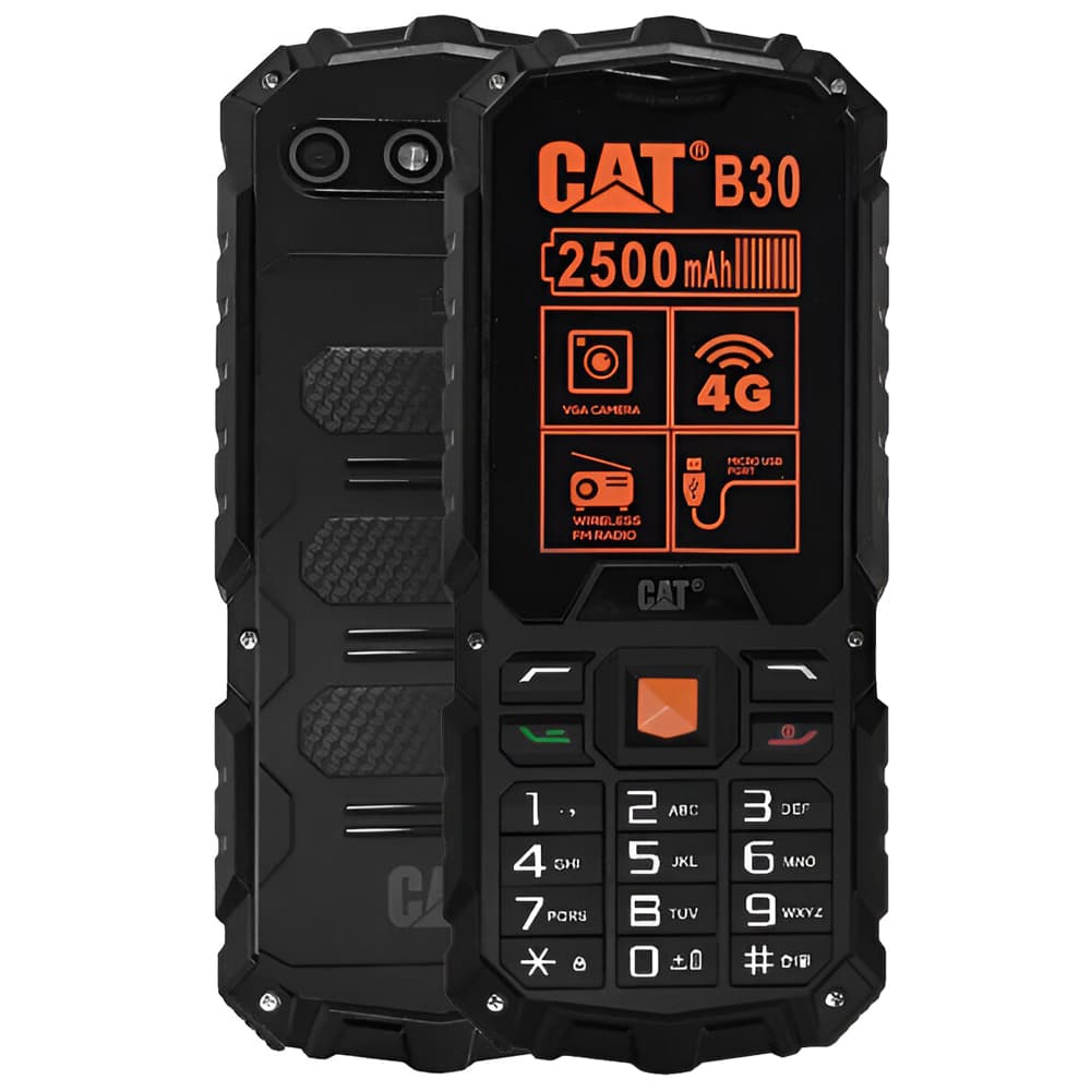 Caterpillar B30 Tela Preto