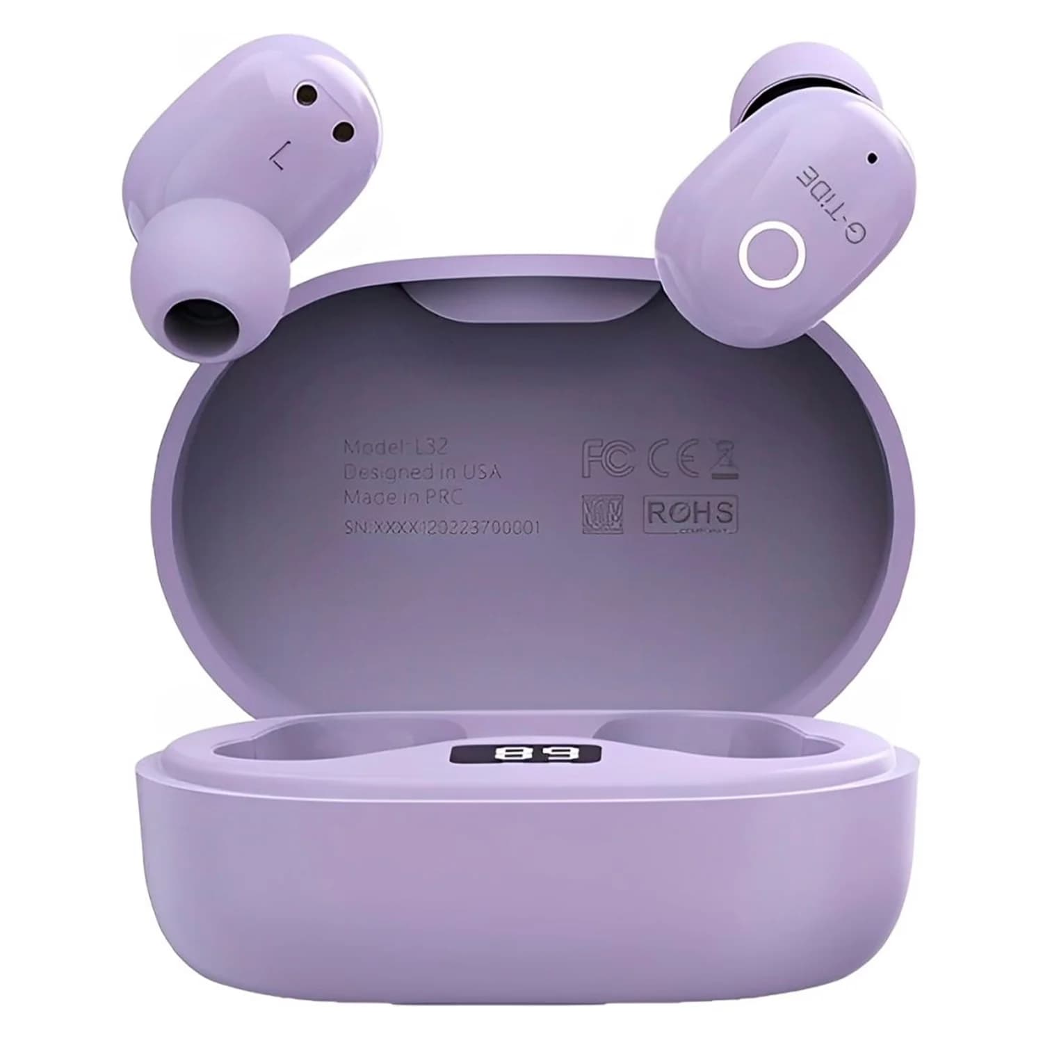 Fone de Ouvido G-Tide L32 Wireless - Roxo