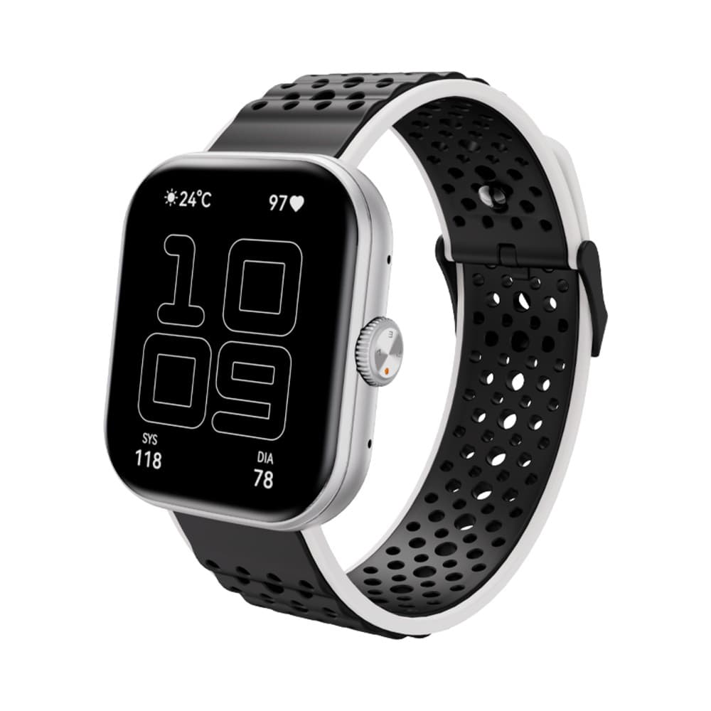 FTX  FTXUB6M-SVBW 41MM - Plata/Negro/Blanco