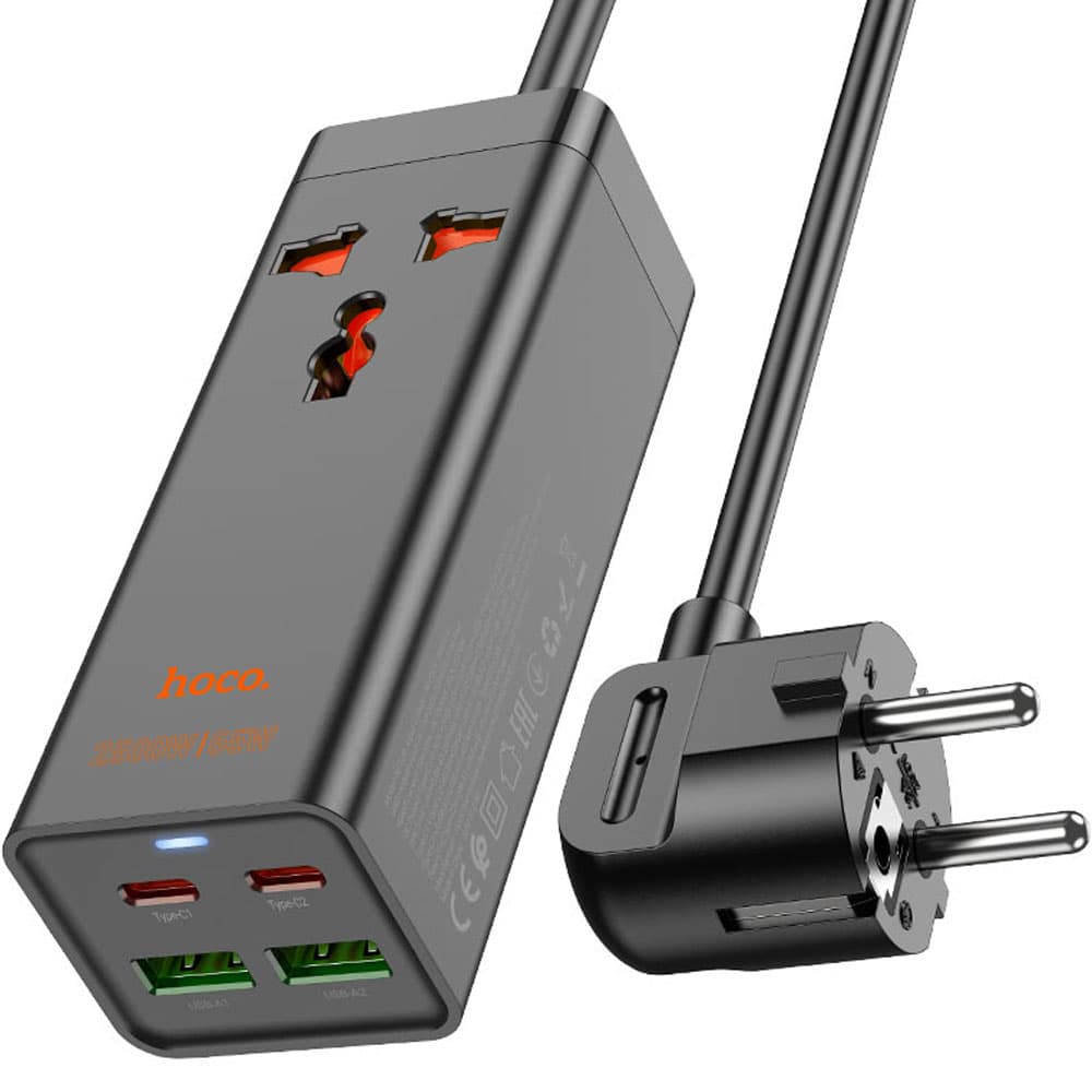 Fuente Cargador Hoco AC10A 2500W/65W - Black