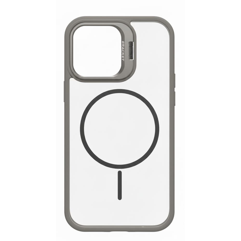 Funda Metal Stand Para Iphone 16 - Grey