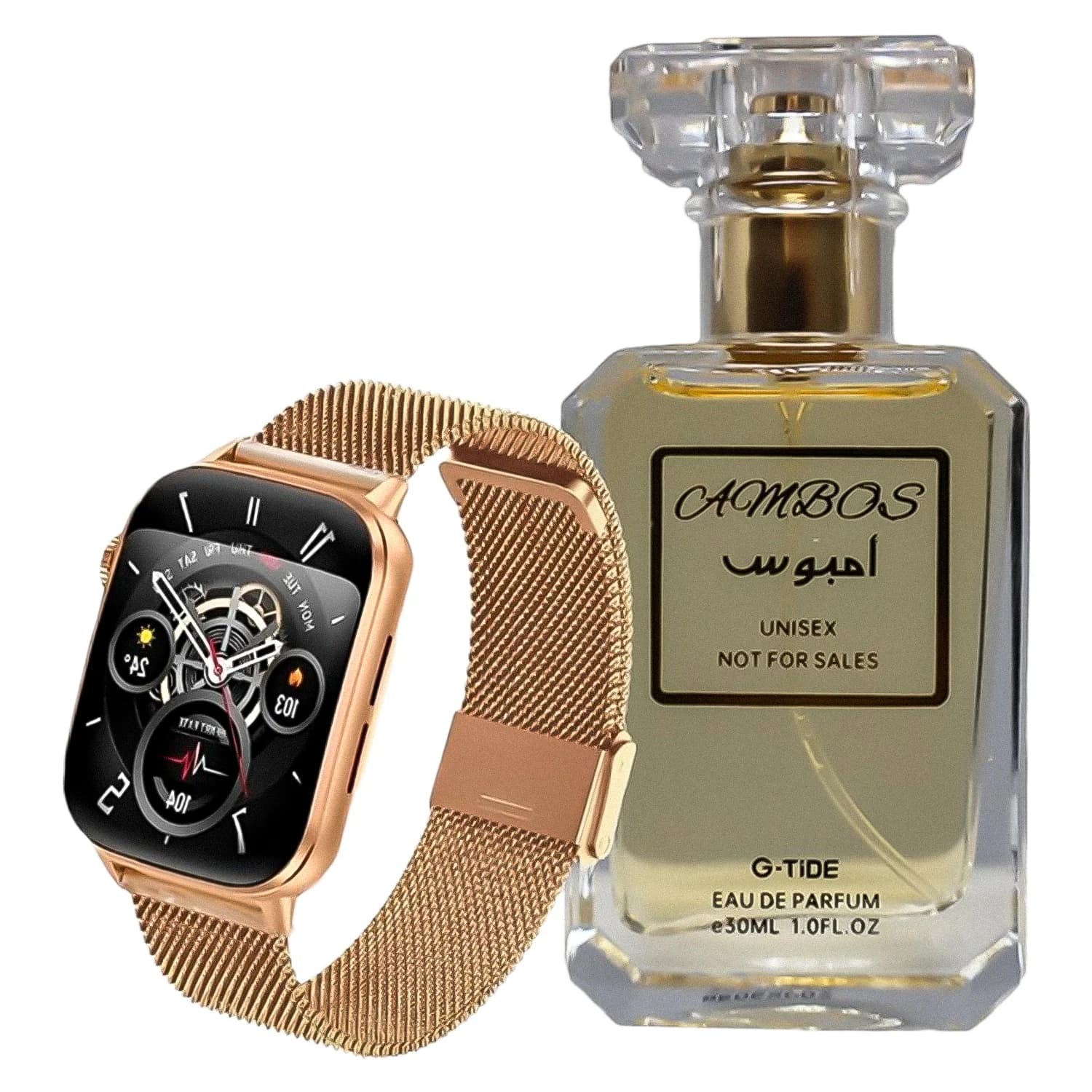 G-Tide S6 Pro + Perfume AM Unissex - Dourado